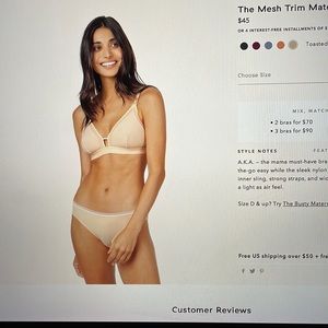 LIVELY maternity bralette